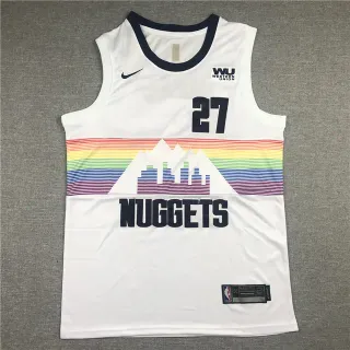 Nike Denver Nuggets City Edition Rainbow Mountain Jersey
